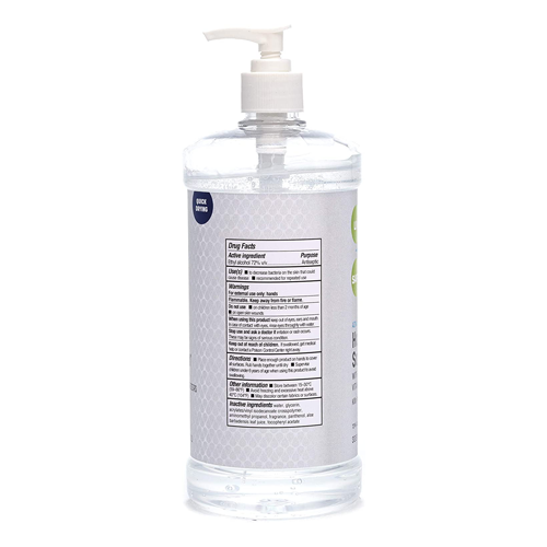 Live Life Safely 33.8 oz on white background
