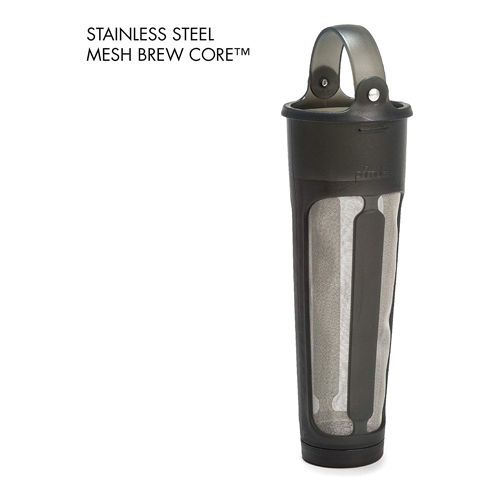 FlavorUp Infusion Pitcher mesh brew core on white background