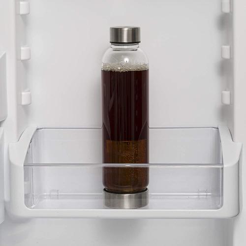Cold Brew Bottle on fridge door