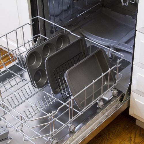 Toaster Oven Set in dishwasher