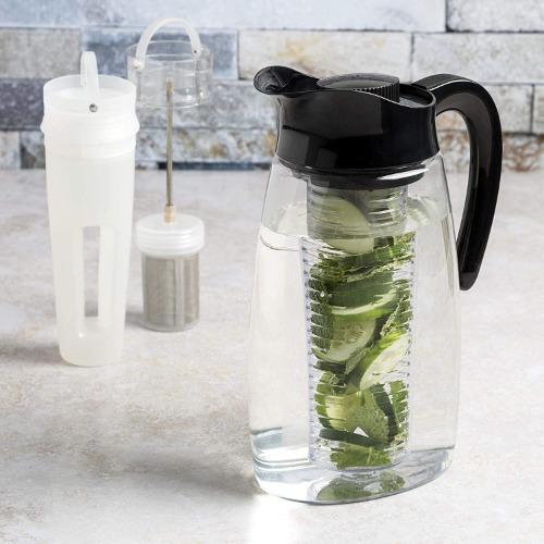 Flavor-It Pitcher in fusion core on counter
