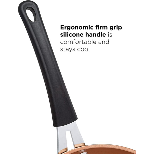 Endure Cookware Set handle detail on white background