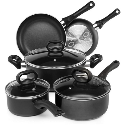 Evolve Non-Stick Cookware Set on white background