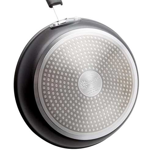Symphony Forged Non-Stick Fry Pan close up to base on white background