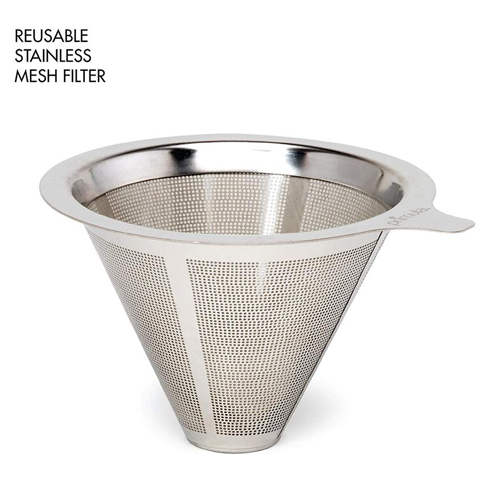 Pike Pour Over filter on white background