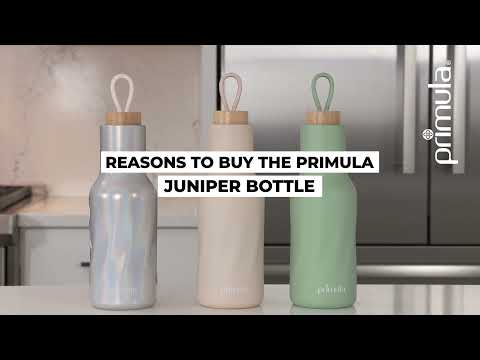 Primula Juniper Bottle, 18 Oz, Double Walled, Wooden Lid (Case Of 4)