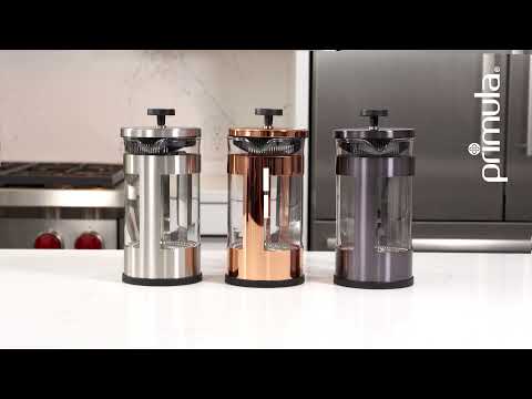 Primula Melrose Coffee Press, 8 Cup, Premium Filtration, Comfortable Handle (Case Of 4)