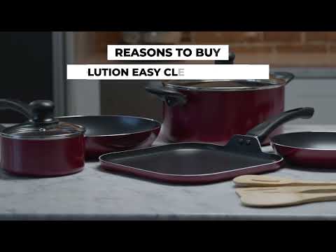 Ecolution Easy Clean Non-Stick Cookware Set (Case Of 2)